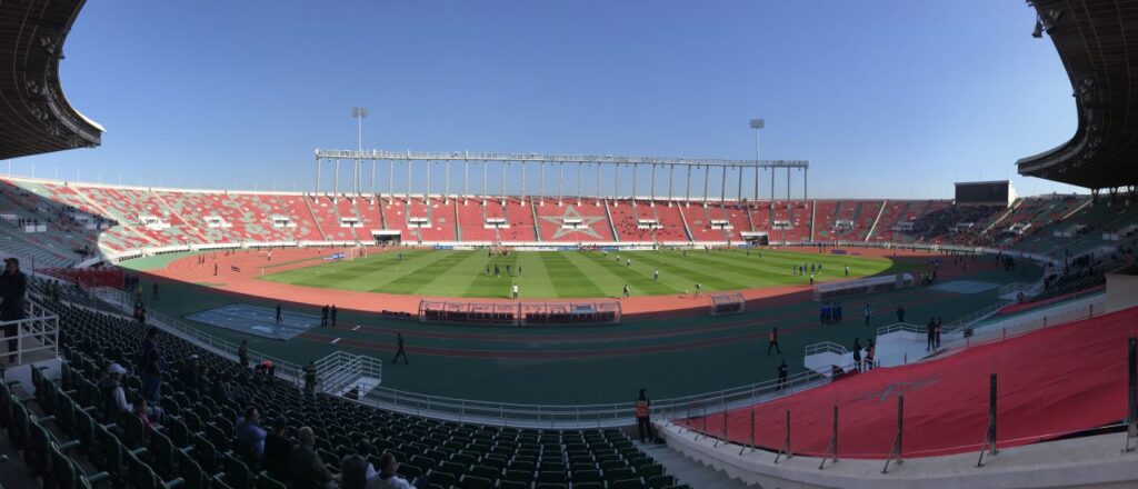 Stade Moulay Abdellah à Rabat.