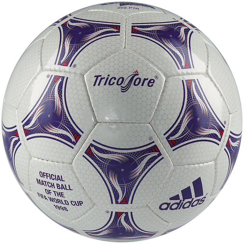 Tricolore ball of the Africa Cup 2002.