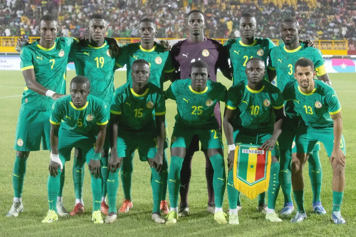 Senegal als land op de Afrika Cup 2025van Senegal