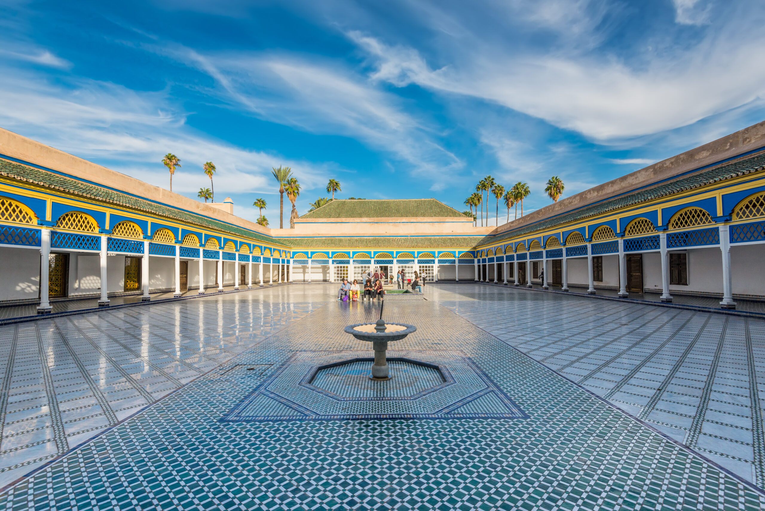 Het Bahia Paleis in Marrakesh