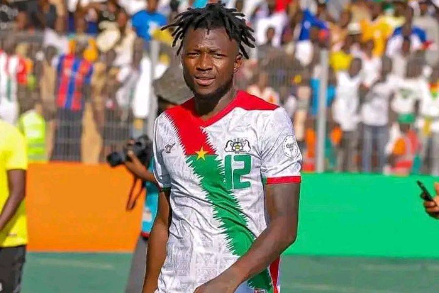 Edmond Tapsoba als sterspeler van Burkina Faso