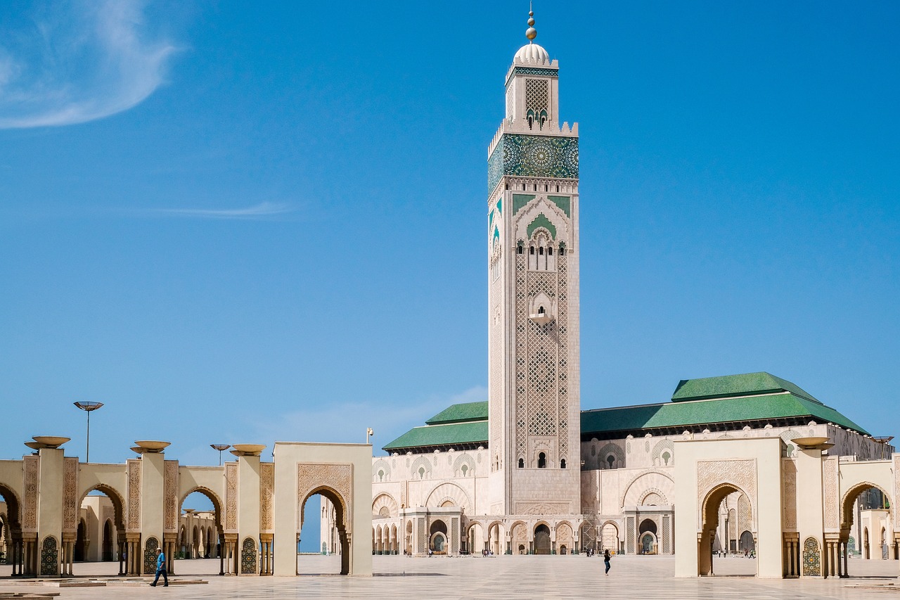 De Hassan II-moskee in Casablanca