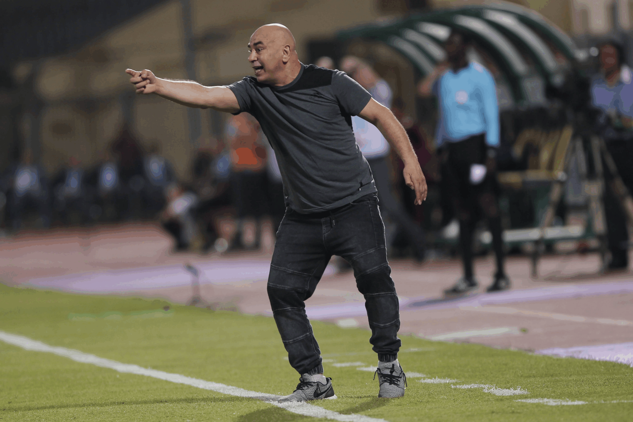 Hossam Hassan als coach van Egypte
