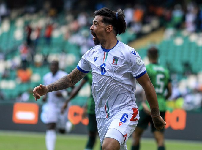 Iban Salvador als sterspeler van Equatoriaal-Guinea