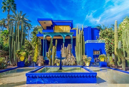 De Jardin Majorelle in Marrakesh