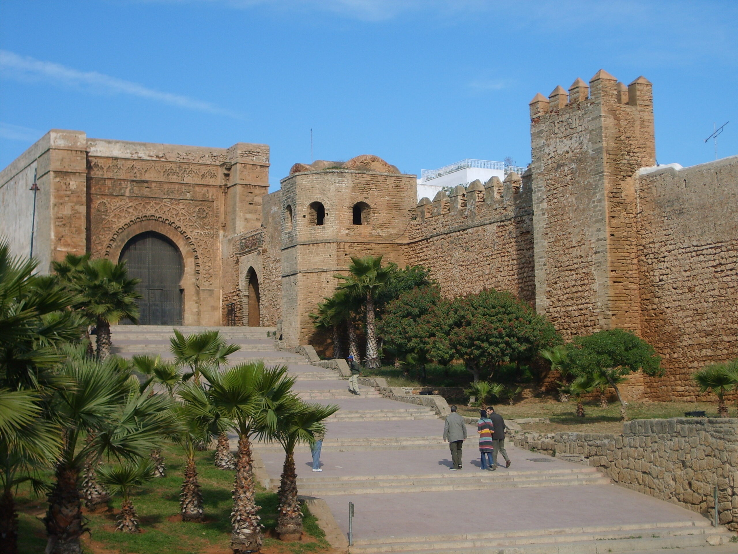 De Kasbeh des Oudayas in Rabat