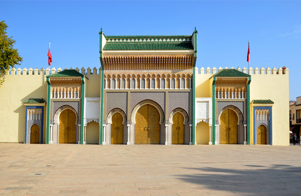 Het Koninklijke Paleis in Fès