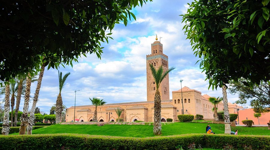 De Koutoubia Moskee in Marrakesh