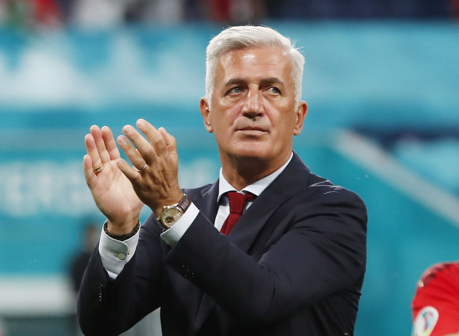 Vladimir Petković als coach van Algerije