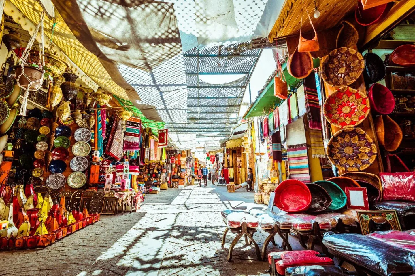 De oude medina in Rabat