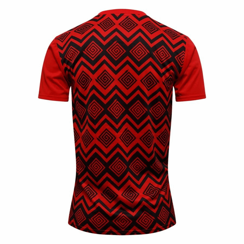 Egypte Prematch shirt Afrika Cup 2025 achterkant
